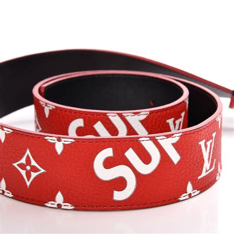 louis vuitton supreme belt cheap